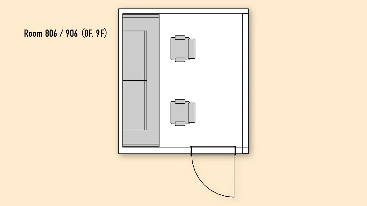 Room 806 / 906